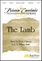 Lamb SATB choral sheet music cover